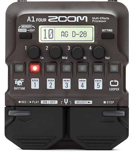 Amazon.com: Zoom A1 Four Acoustic Instrument Multi-Effect